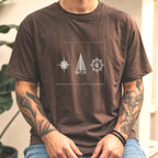 Nautical Sailing Compass Rose T-shirt