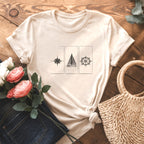 Nautical Sailing Compass Rose T-shirt