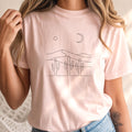Minimalist Desert Cactus Line