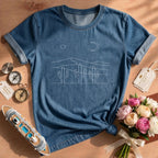 Minimalist Desert Cactus Line