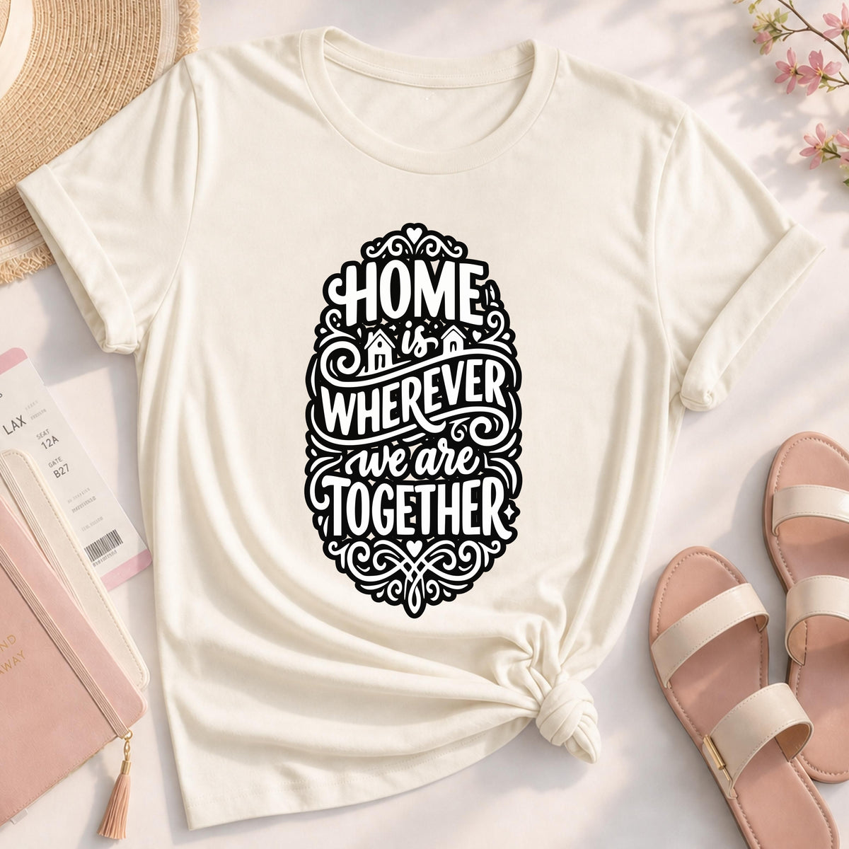 Home is Wherever We Are Together Shirt