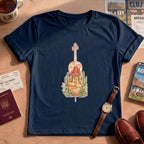 Nature Music Lover Cello Desert Shirt