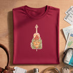 Nature Music Lover Cello Desert Shirt