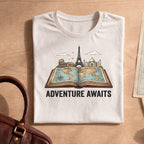 Adventure Awaits Travel T-shirt