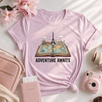 Adventure Awaits Travel T-shirt