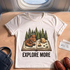 Explore More Camping Hiking Adventure Tee