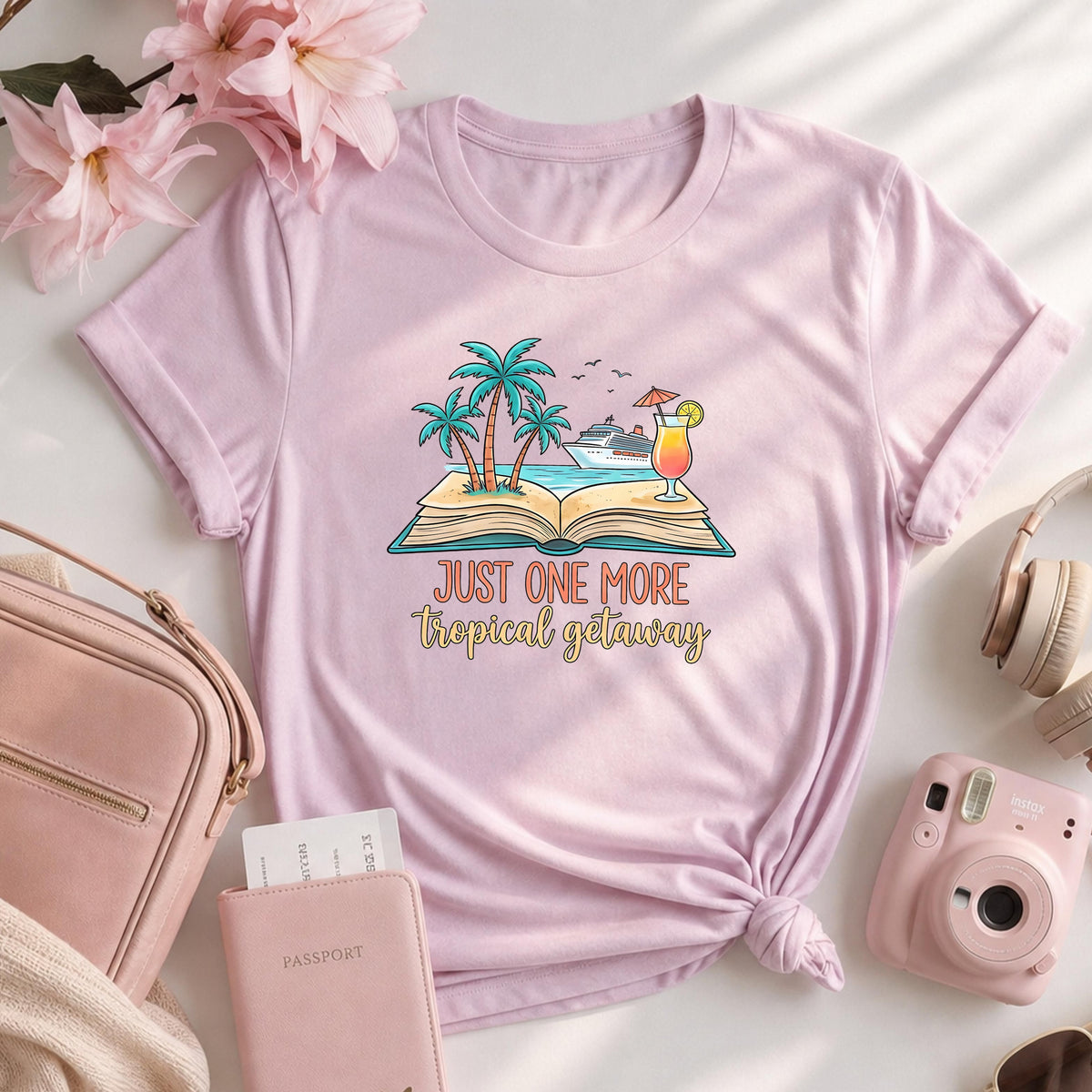 Vacation Mode Just One More Tropical Getaway Shirt