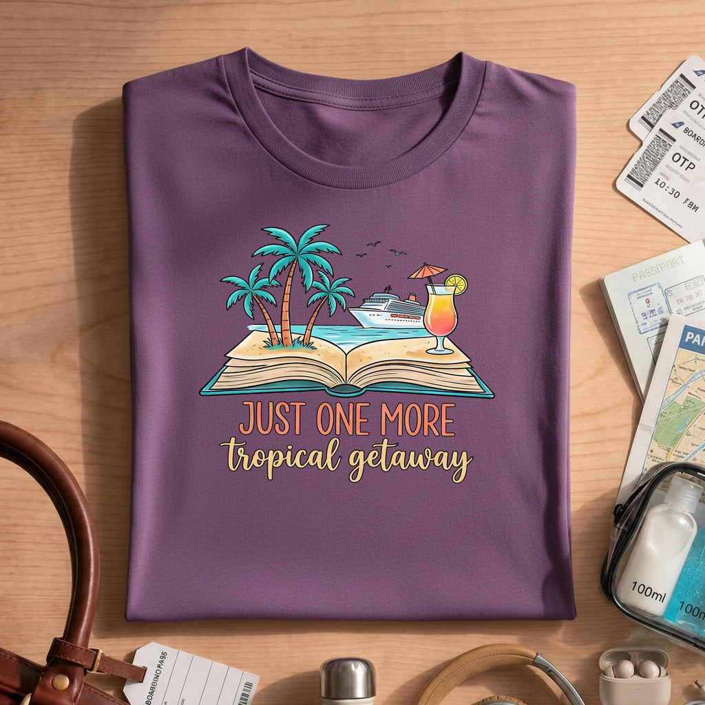 Vacation Mode Just One More Tropical Getaway Shirt