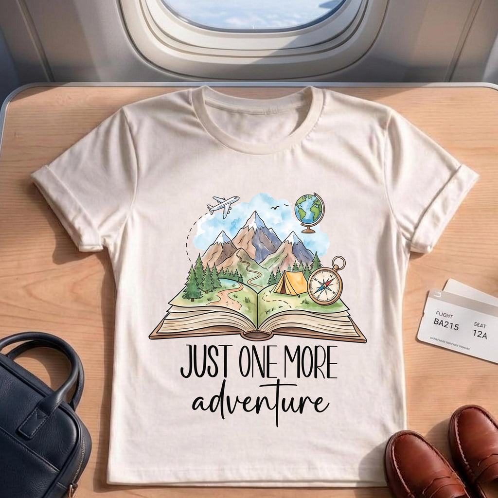 Travel Lover Just One More Adventure Shirt