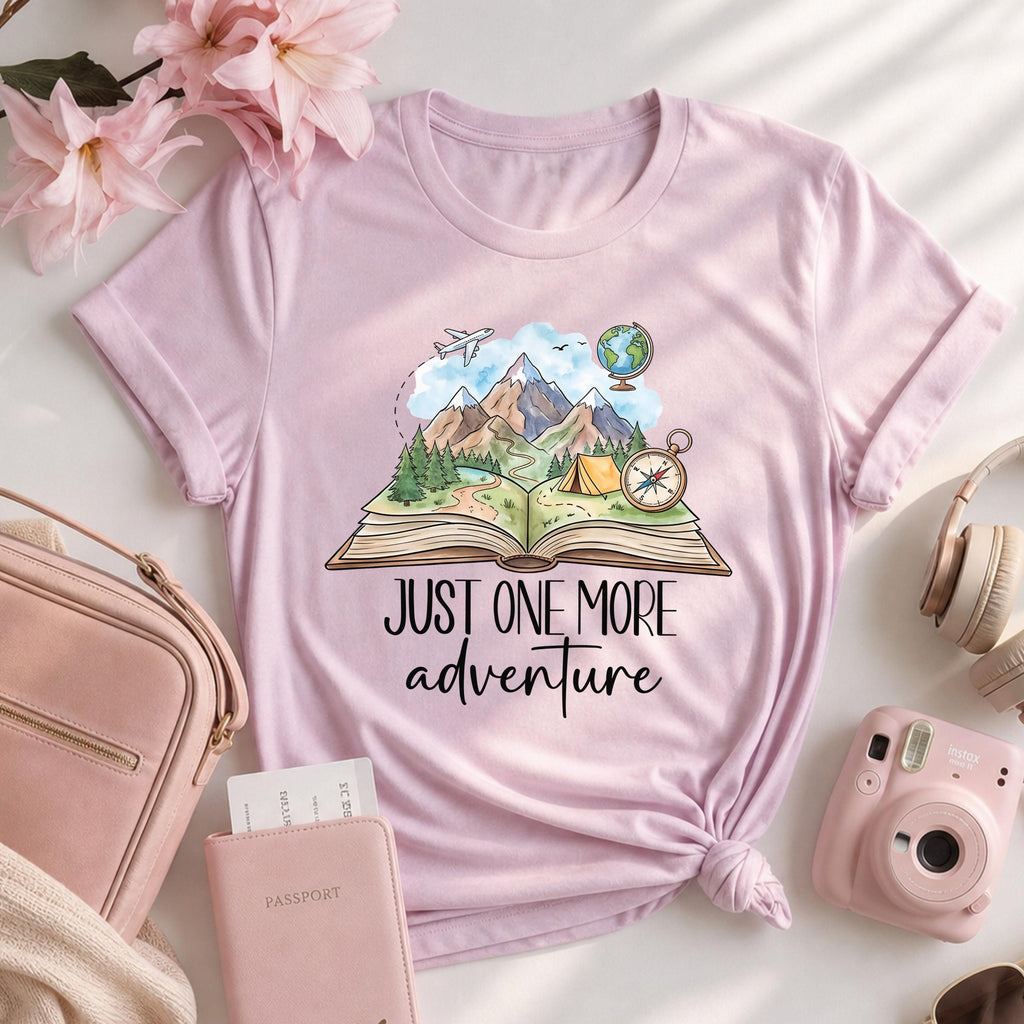 Travel Lover Just One More Adventure Shirt