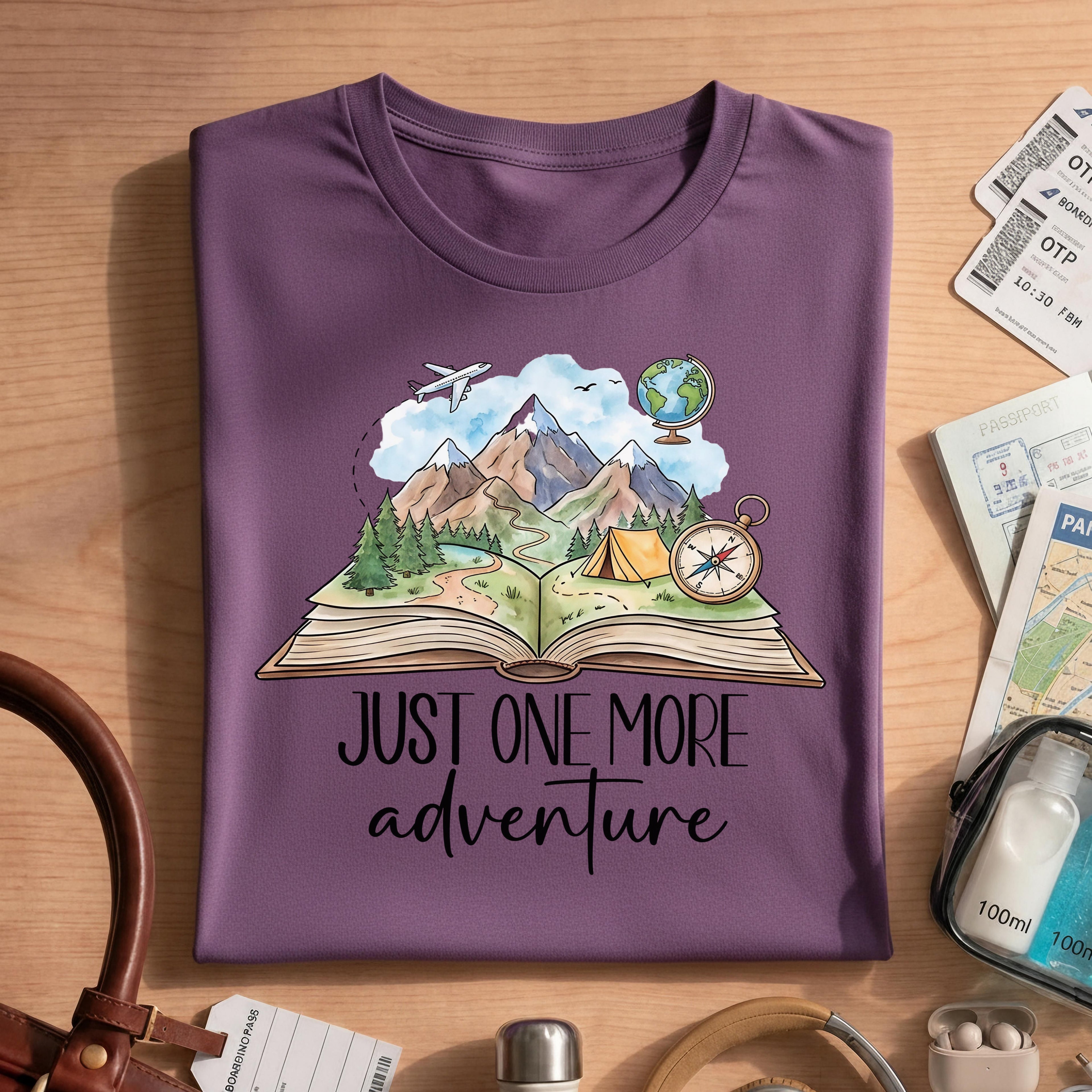 Travel Lover Just One More Adventure Shirt
