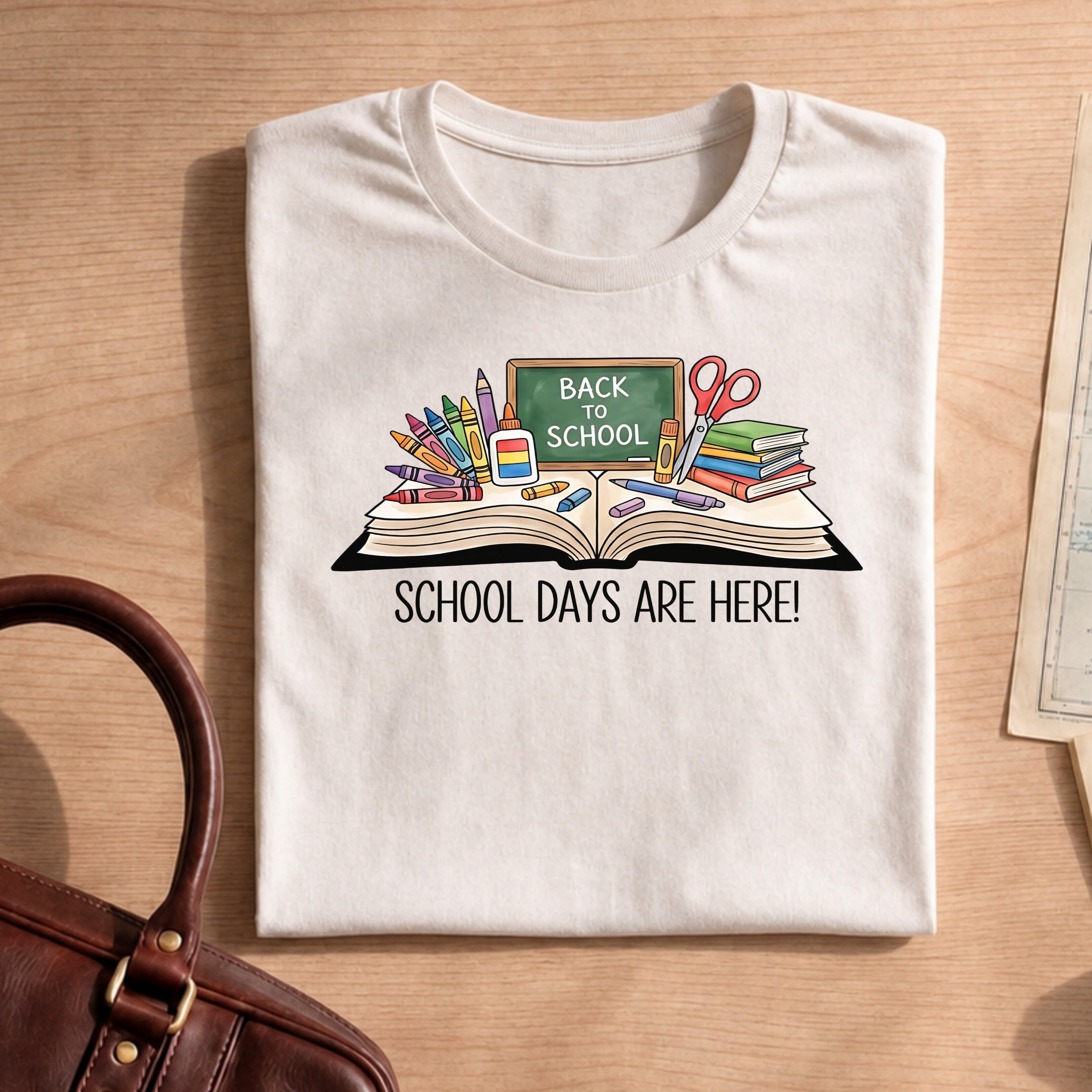 School Days Are Here Tee