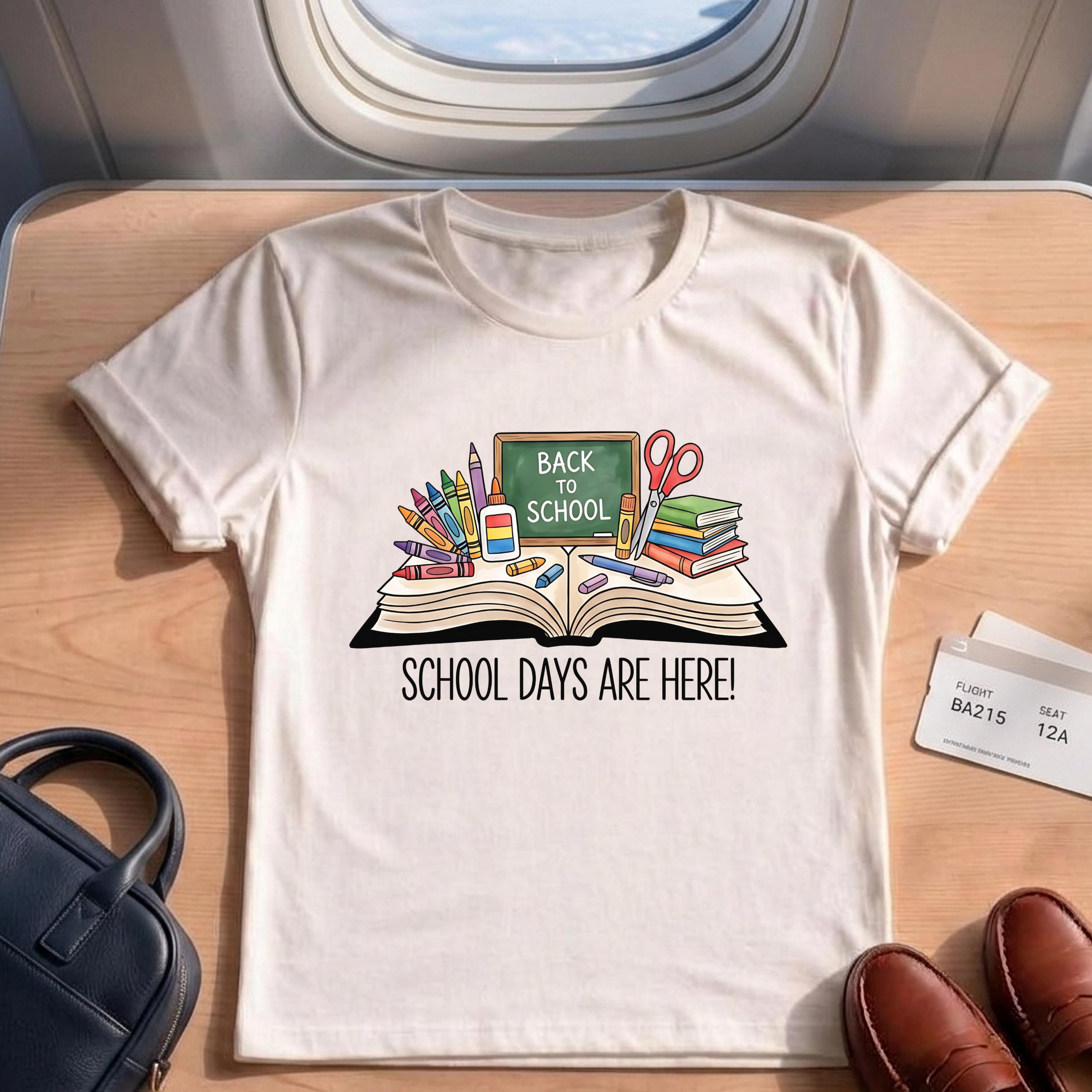 School Days Are Here Tee