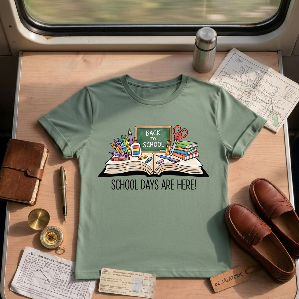 School Days Are Here Tee
