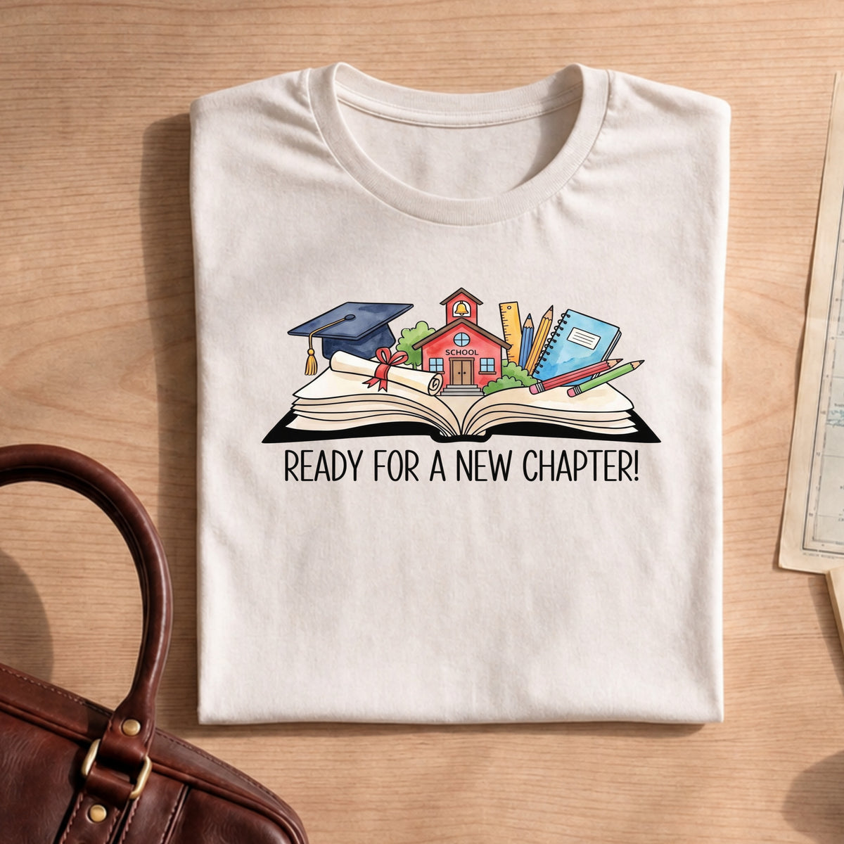 Ready For A New Chapter Graduation Shirt