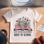 Back To School Teacher Day Of School Tee