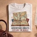 Adventure Awaits Explore The World Shirt