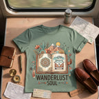 Boho Travel Vintage Camper Van Shirt