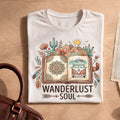 Boho Travel Vintage Camper Van Shirt