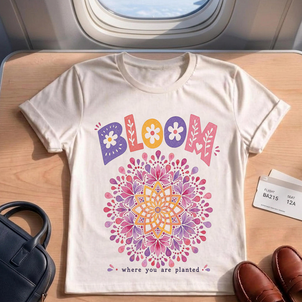 Bloom Where You Are Planted T-shirt
