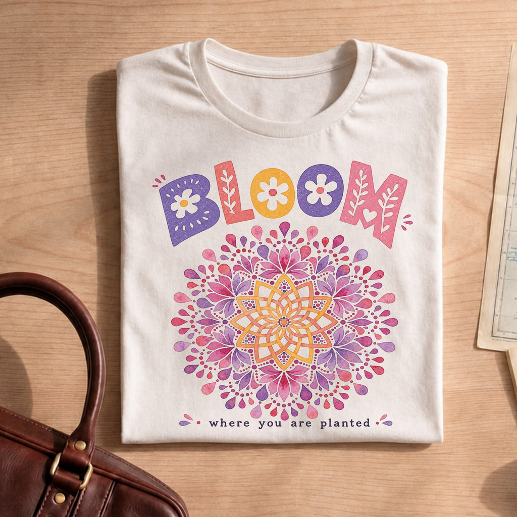 Bloom Where You Are Planted T-shirt