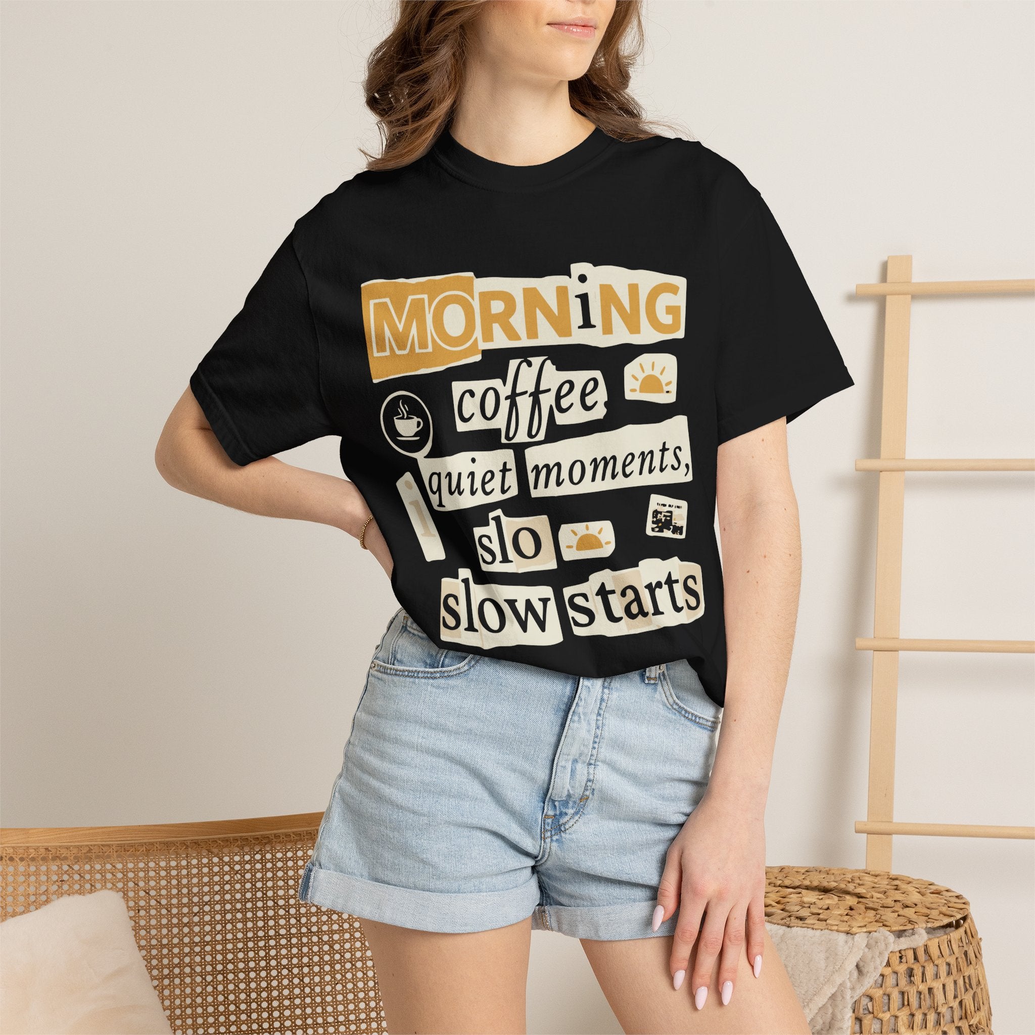 Morning coffe, quiet moments tee