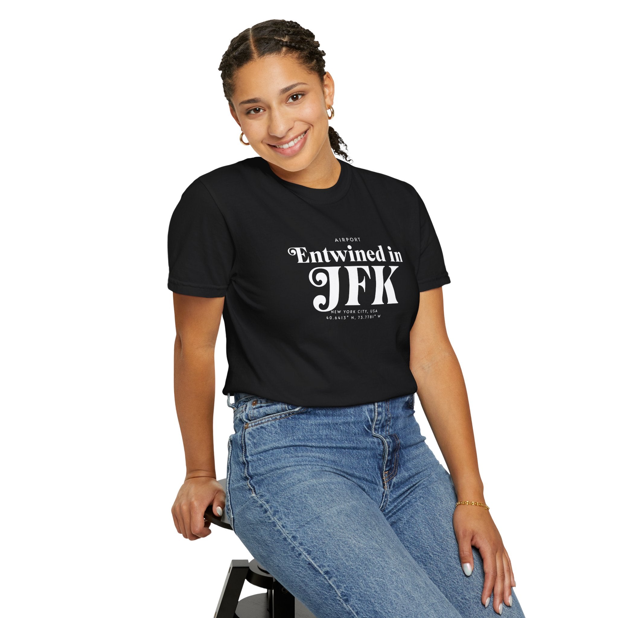 Entwined in JFK airport, New Yourk, USA tee