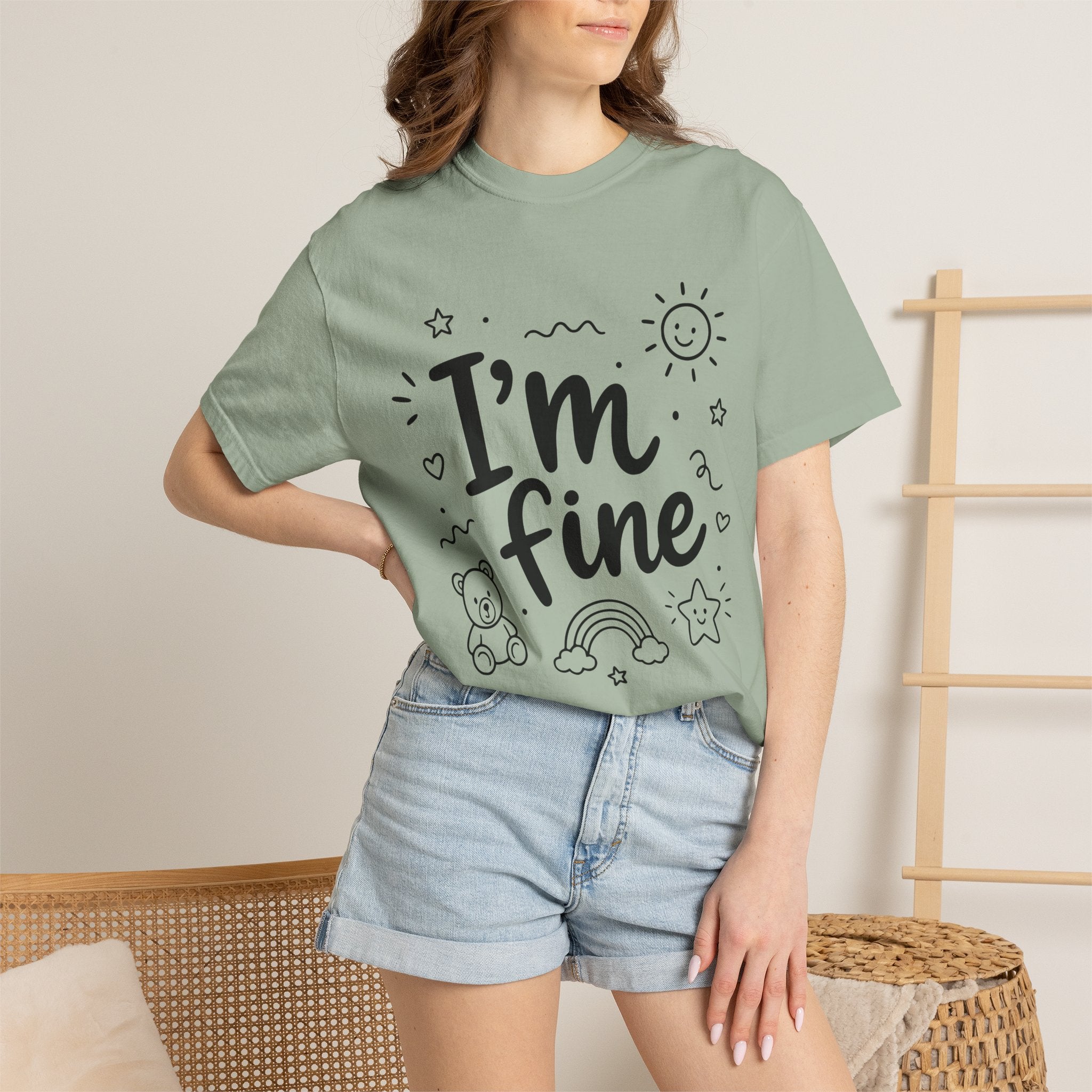 I'm fine tee