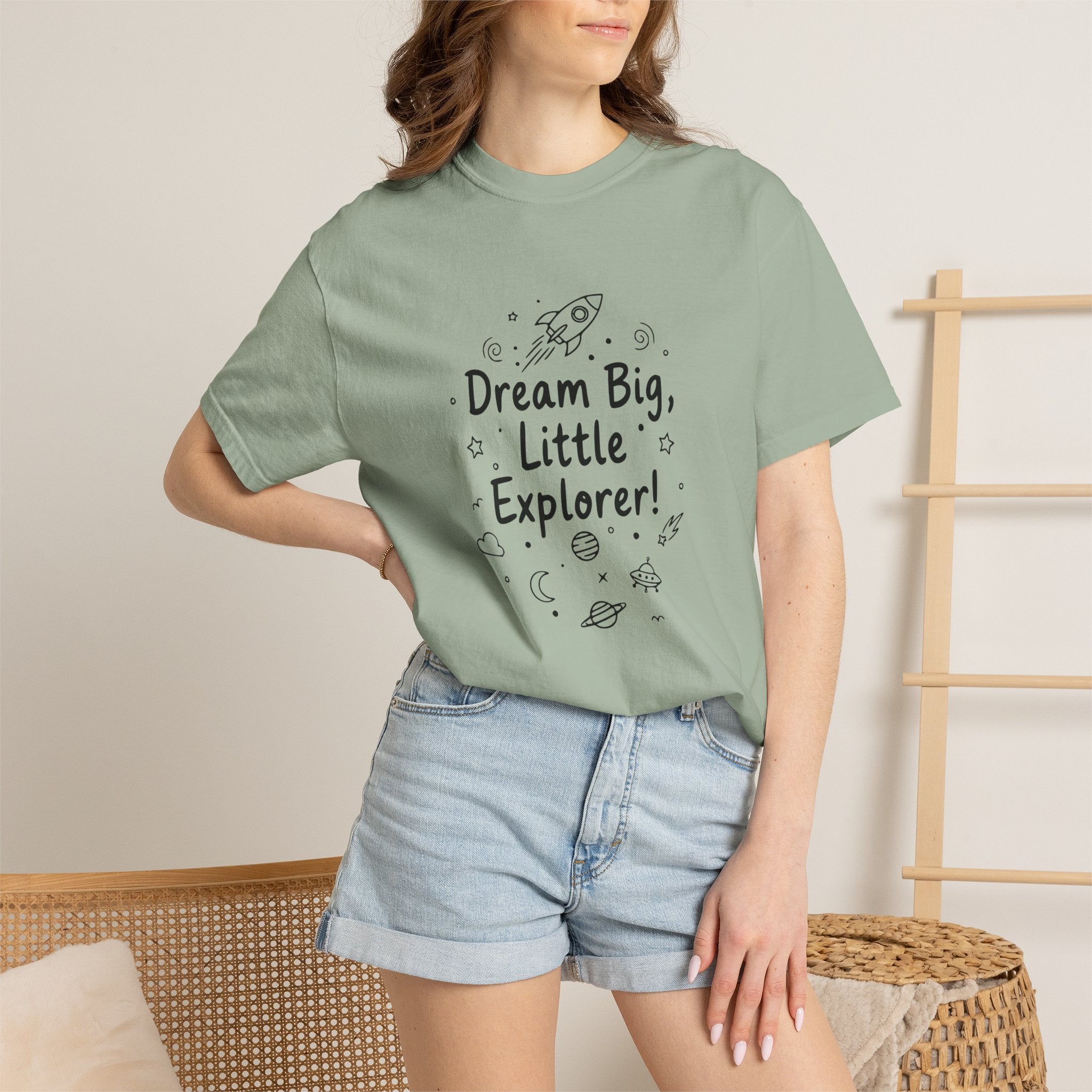 Dream Big, Little Explorer! Celestial Kids Graphic Tee