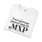 Two-person power nap in MXP airport, Milan, Italia tee
