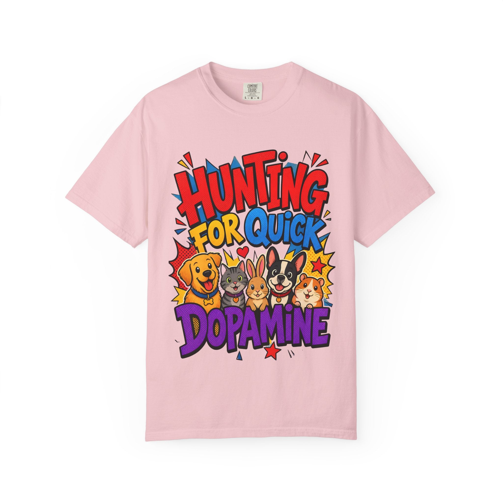 Cute Cartoon Pets Graphic Tee