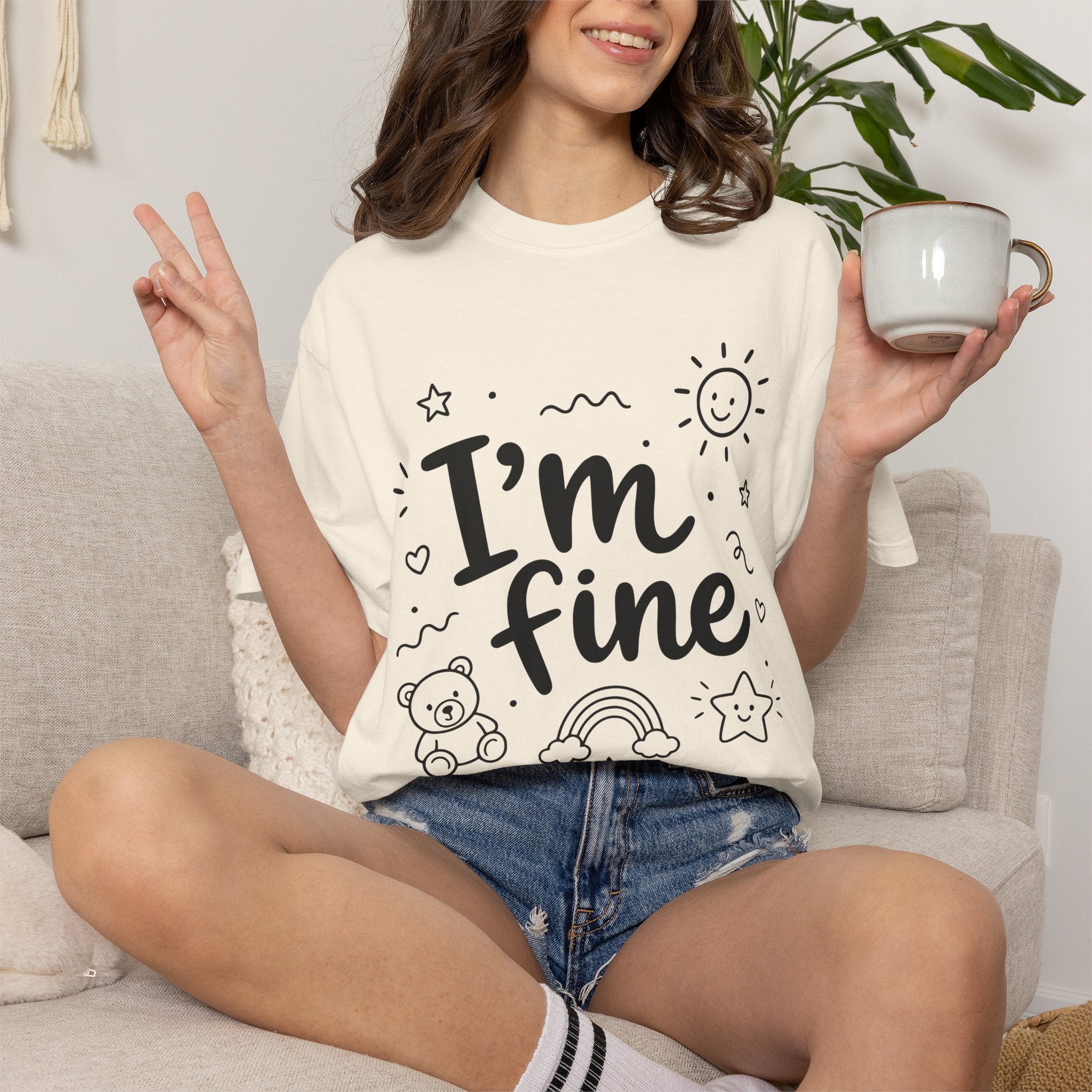 I'm fine tee