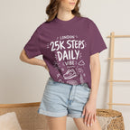 London 25k Steps Daily Vibe Tee