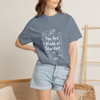 You Are Made of Stardust Inspirational Kids Galaxy Tee
