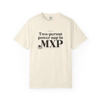 Two-person power nap in MXP airport, Milan, Italia tee