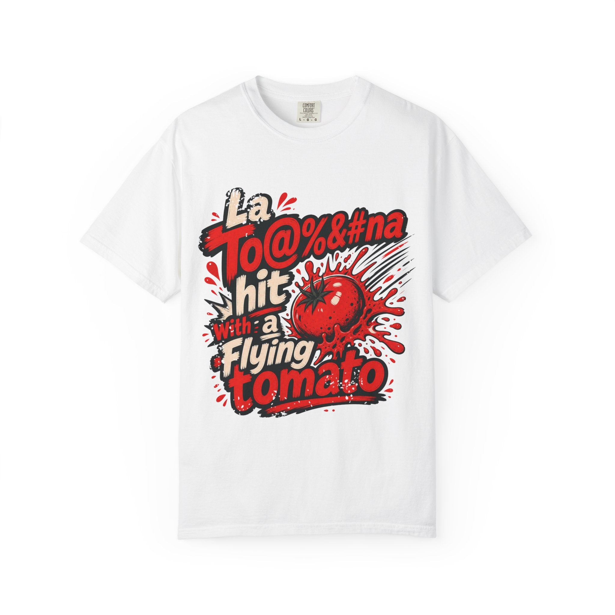 La Tomatina (Buñol) Hit Flying Tomato Tee