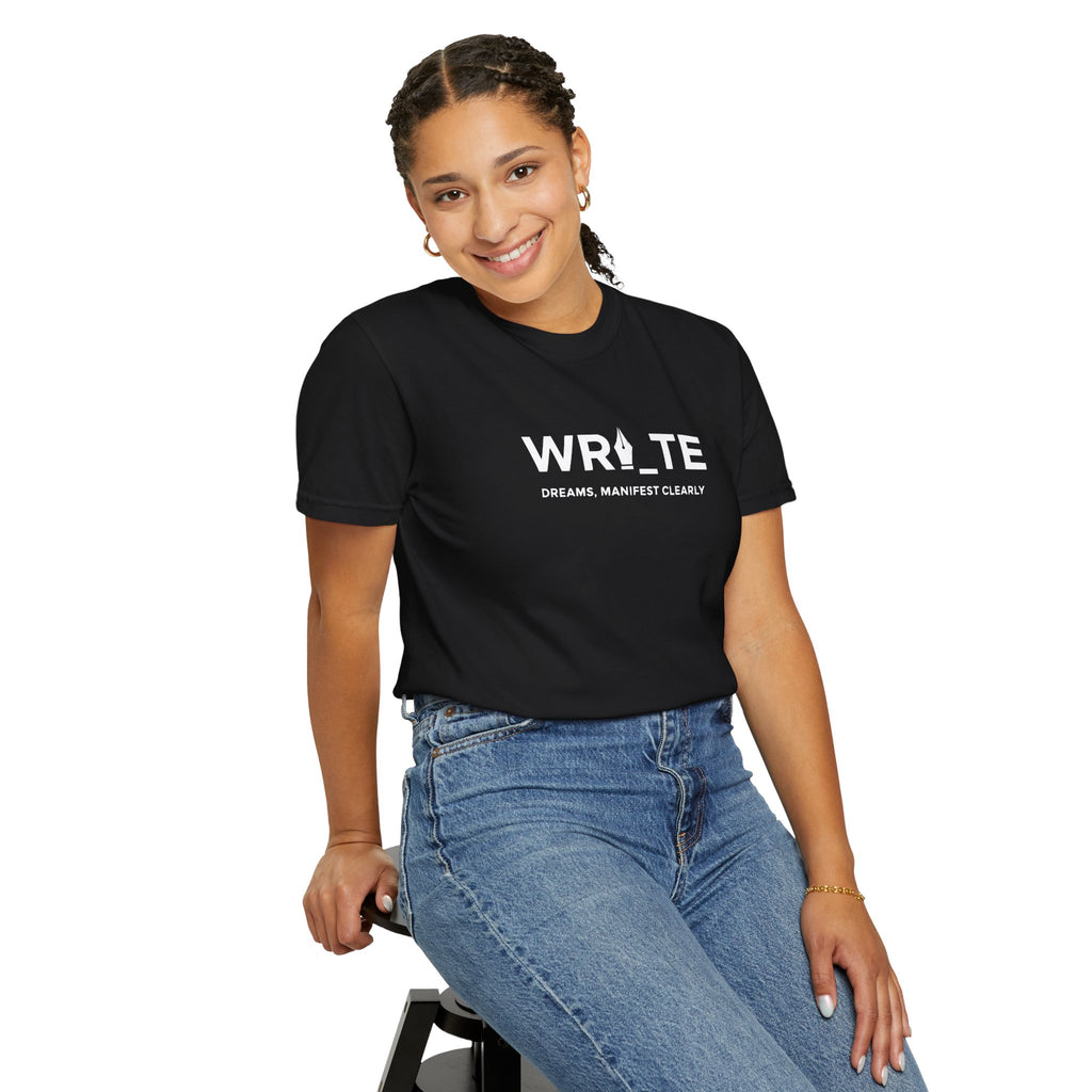 Write Dreams, Manifest Clearly tee