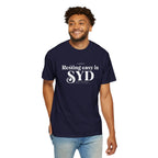 Resting easy in SYD airport, Sydney, Australia tee