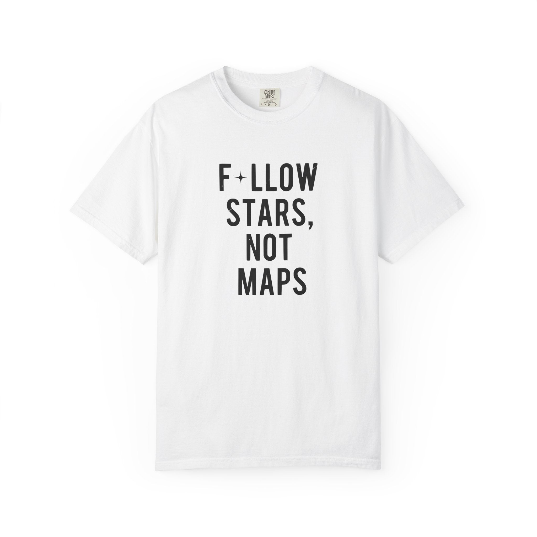 F*llow Stars, No Maps tee