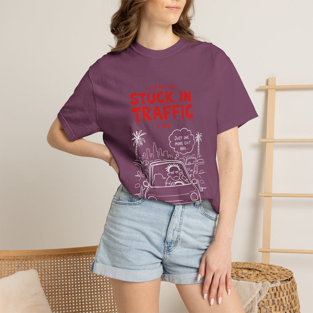 Los Angeles Stuck In Traffic Vibe Tee