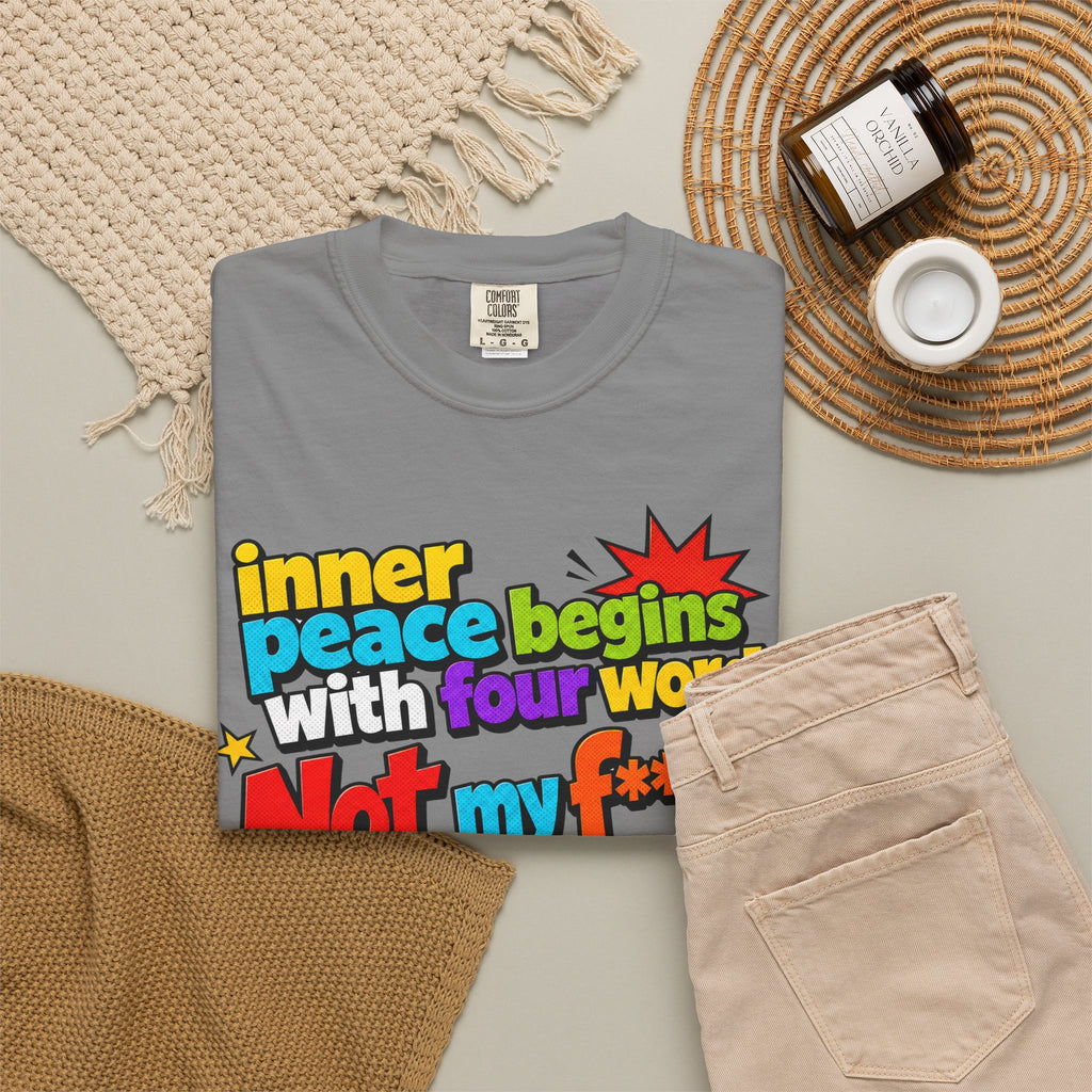 Inner peace adult humor Tee