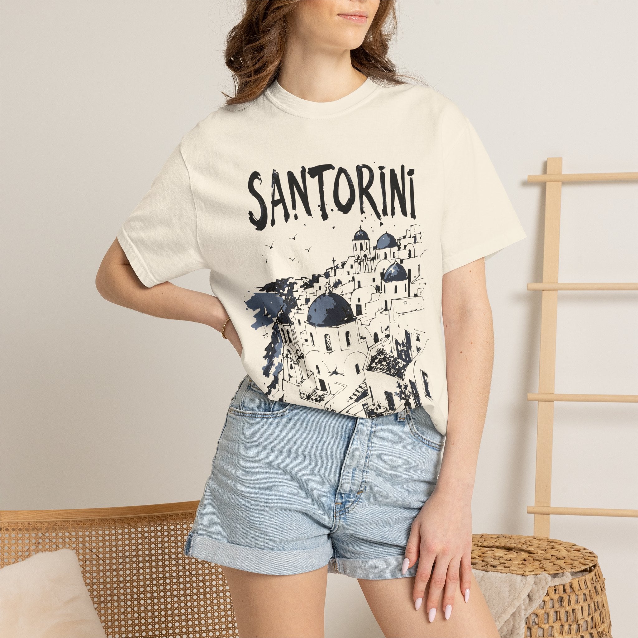 Santorini tee