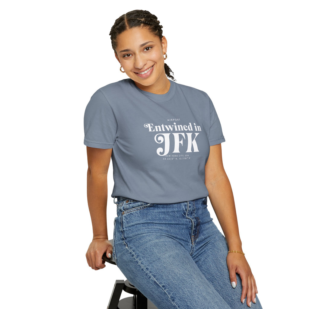Entwined in JFK airport, New Yourk, USA tee