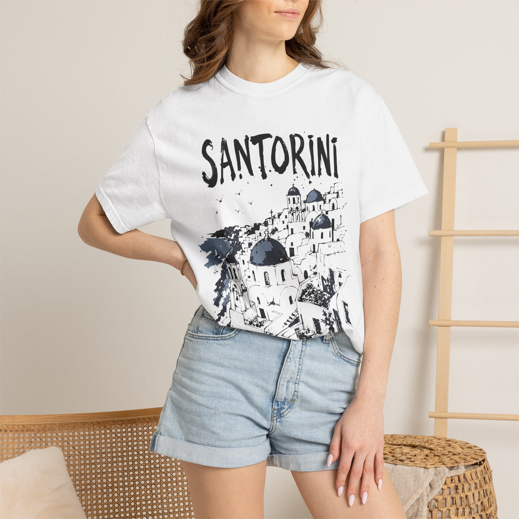 Santorini tee