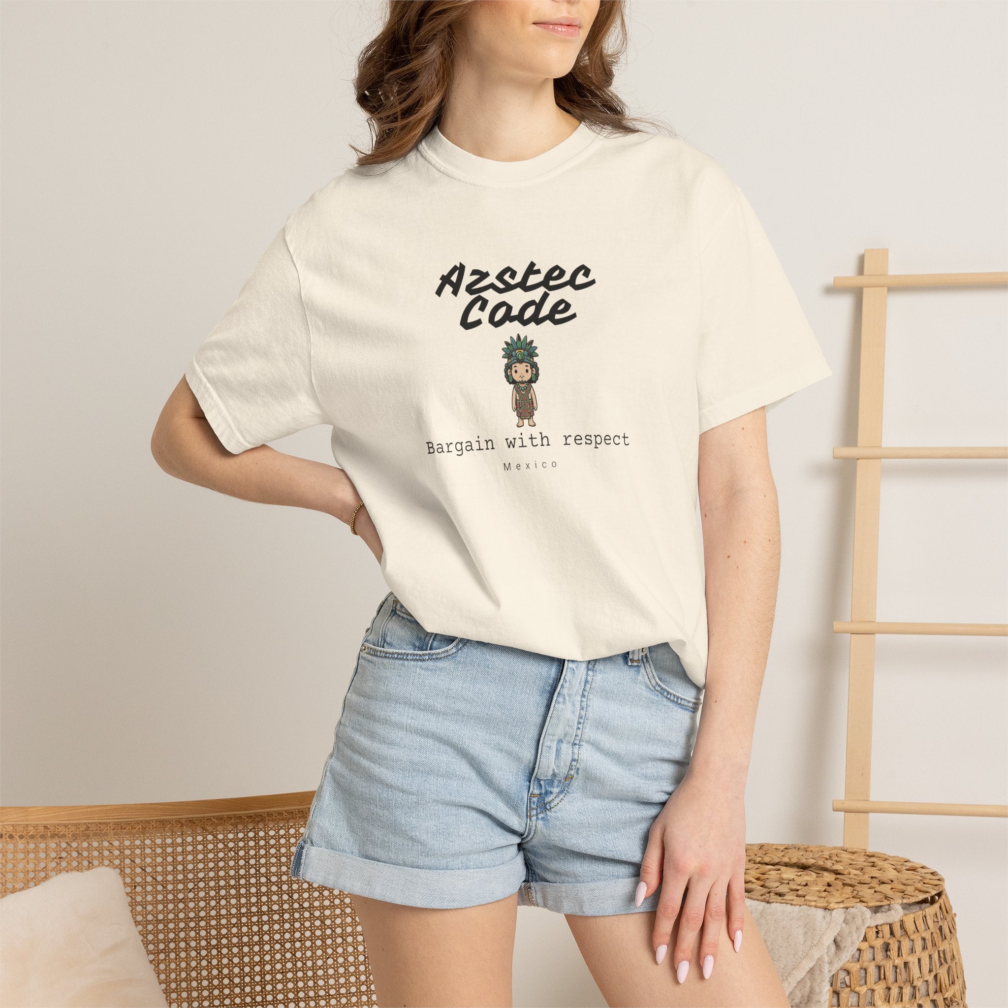 Azstec Code, Bargain with respect, Mexico tee