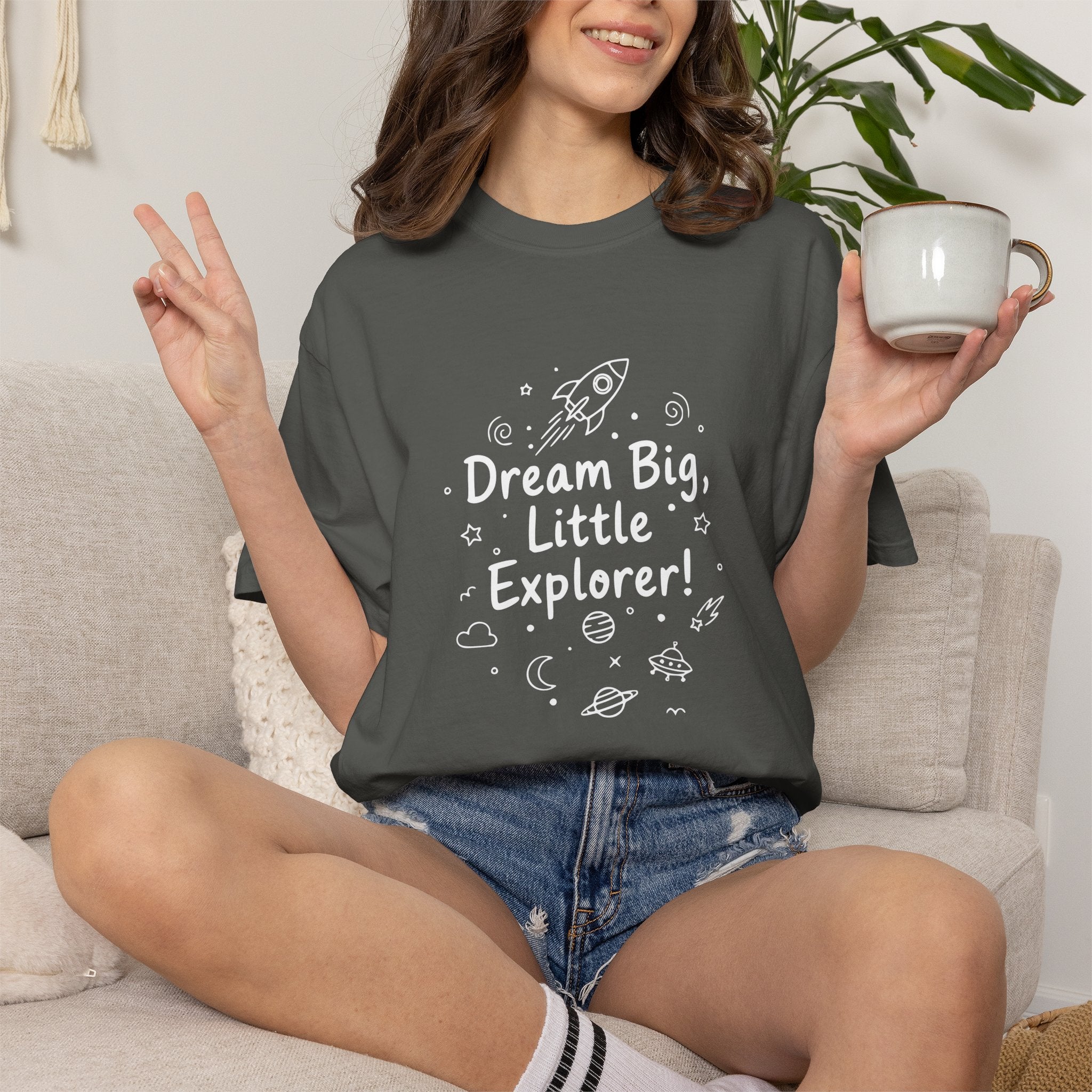 Dream Big, Little Explorer! Celestial Kids Graphic Tee