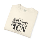 Soft hours together in ICN, Seoul airport, South Korea tee