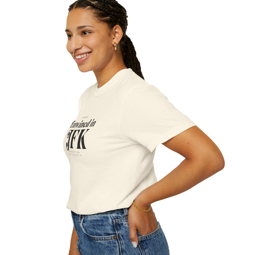 Entwined in JFK airport, New Yourk, USA tee