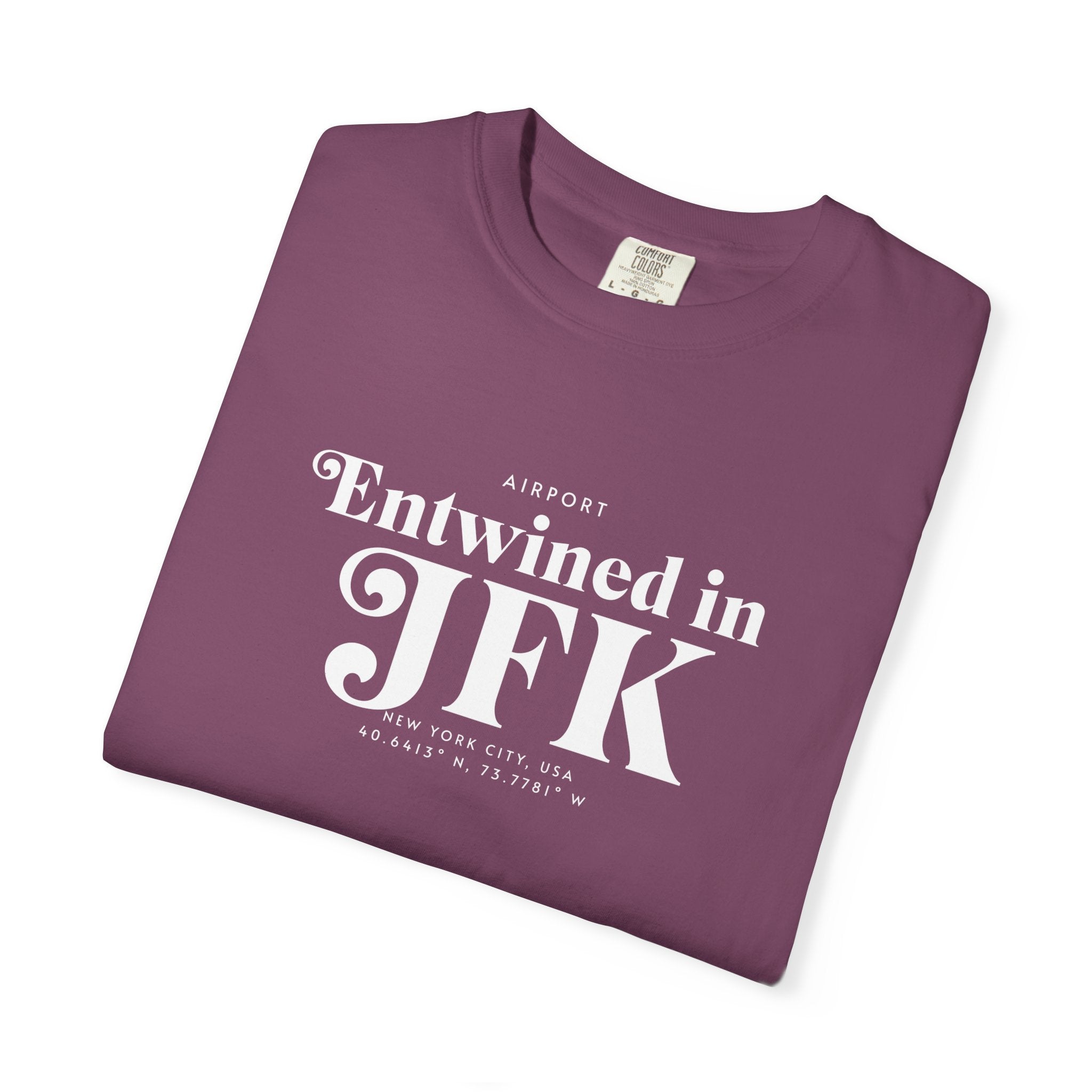 Entwined in JFK airport, New Yourk, USA tee