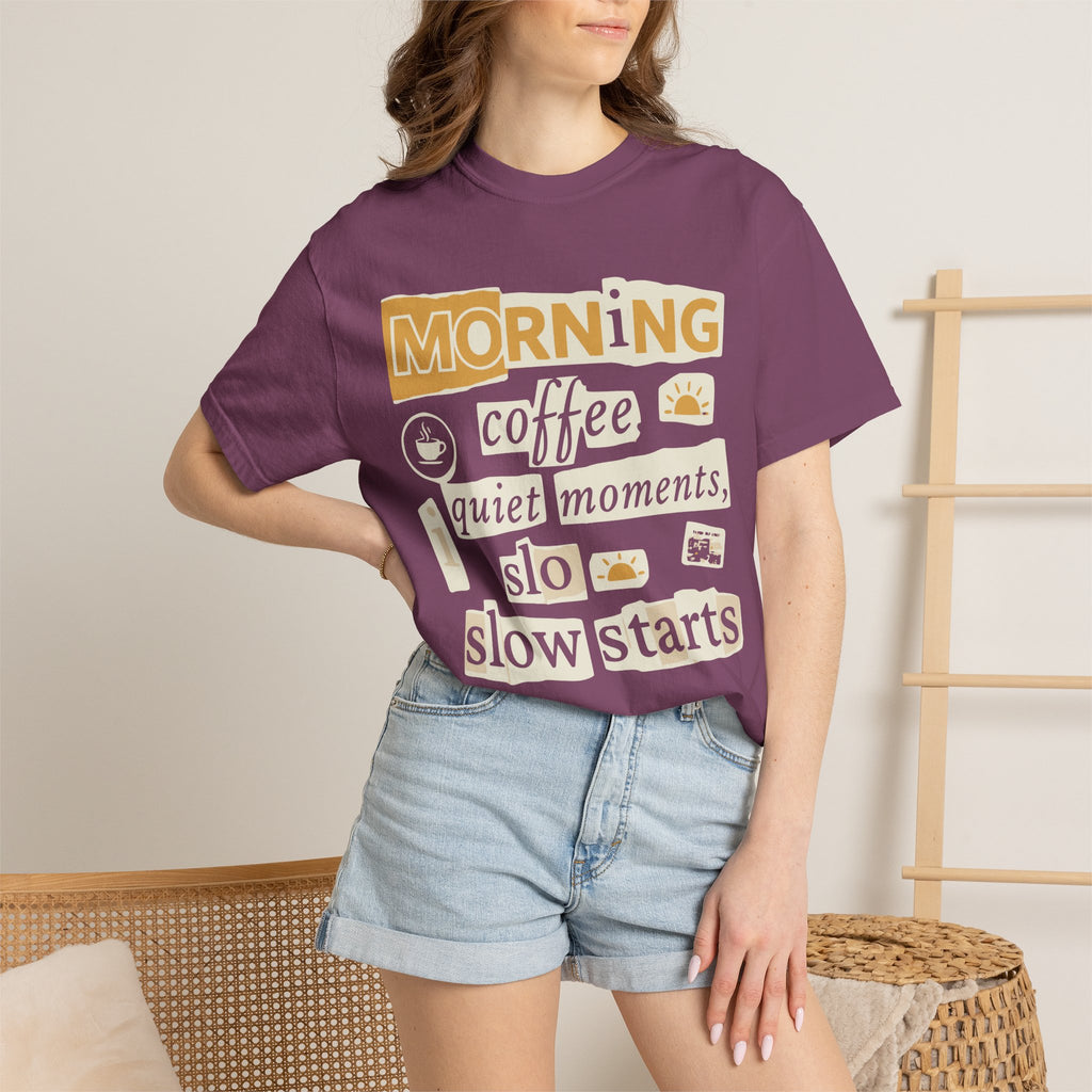 Morning coffe, quiet moments tee